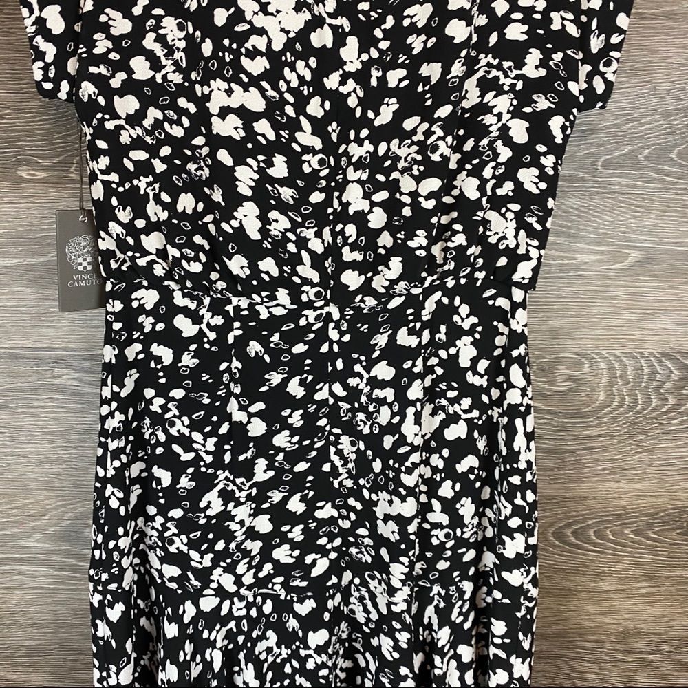 Vince Camuto Modern Imprint Asymmetrical Dress NWT - Picture 14 of 15